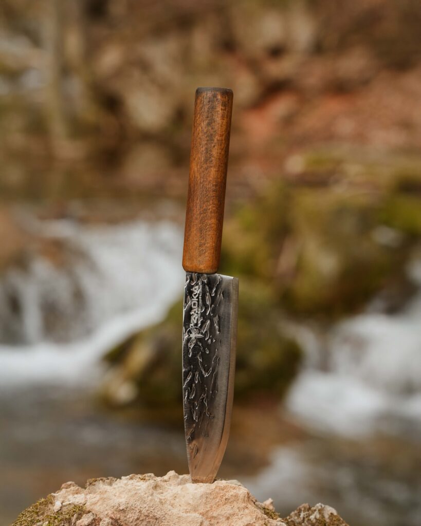 ZAOKA “Ember” – Handmade Kitchen Knife