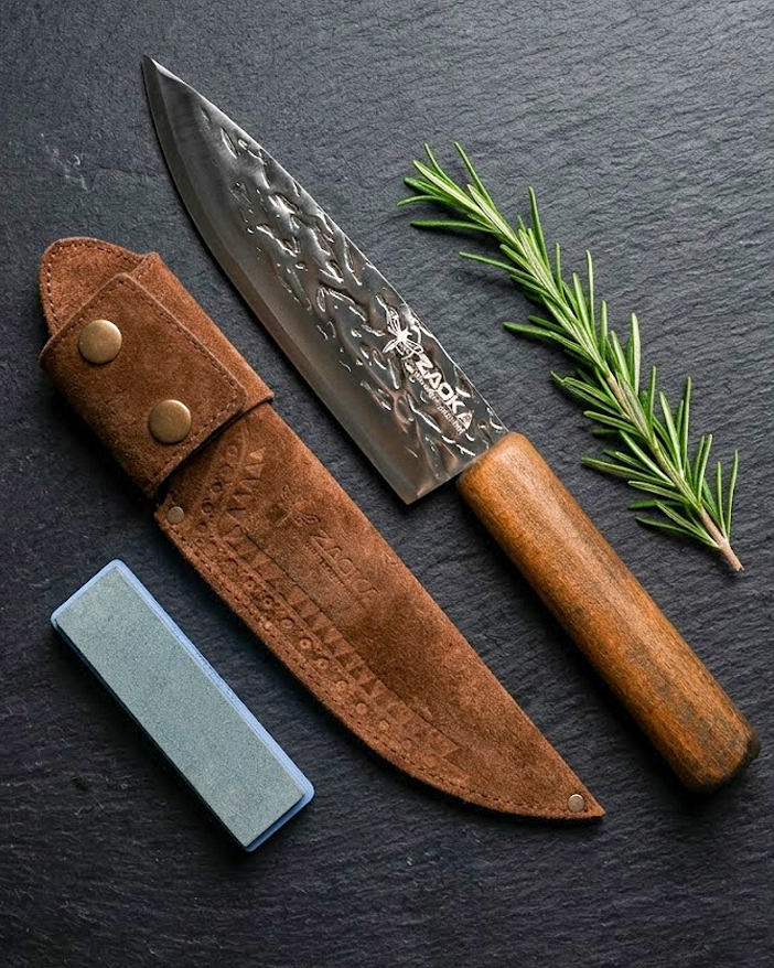 ZAOKA “Ember” – Handmade Kitchen Knife - Image 8