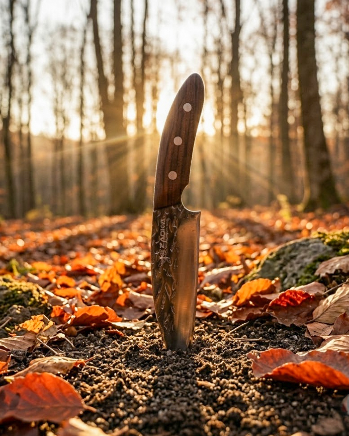 ZAOKA “Sting” – Handmade Kitchen Knife - Image 6