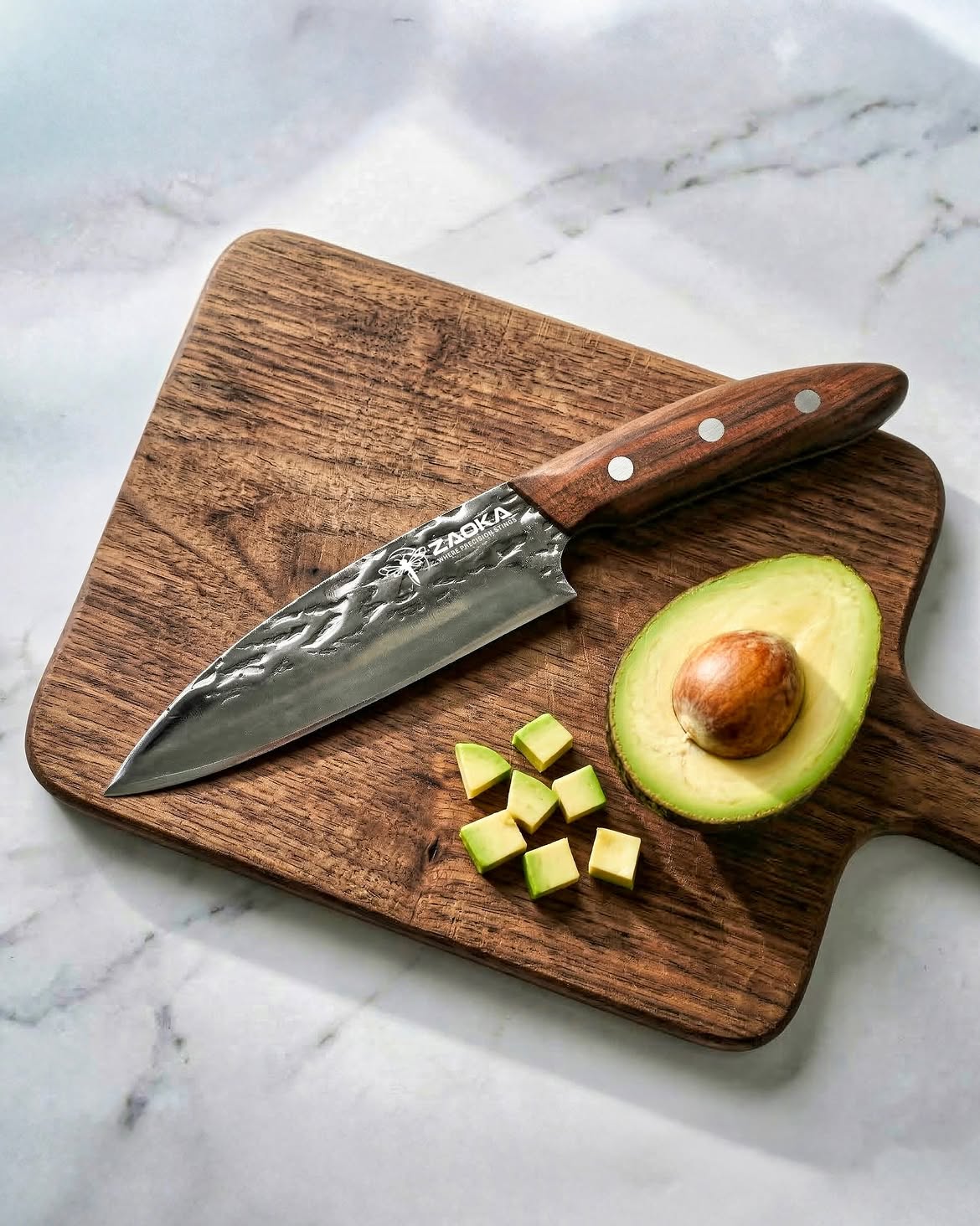 ZAOKA “Sting” – Handmade Kitchen Knife - Image 7