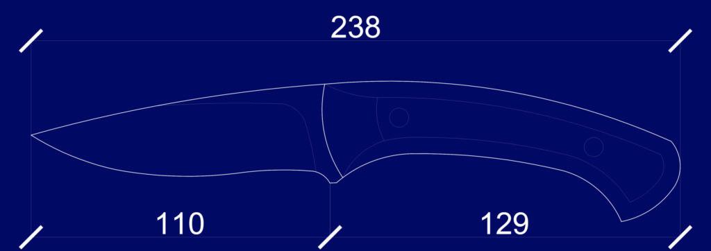 ZAOKA “Shark” – dimensions