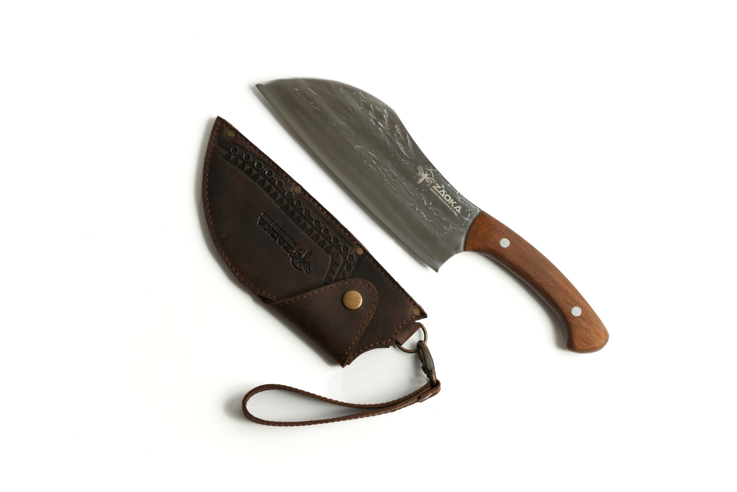 Zaoka Svarog leather sheath