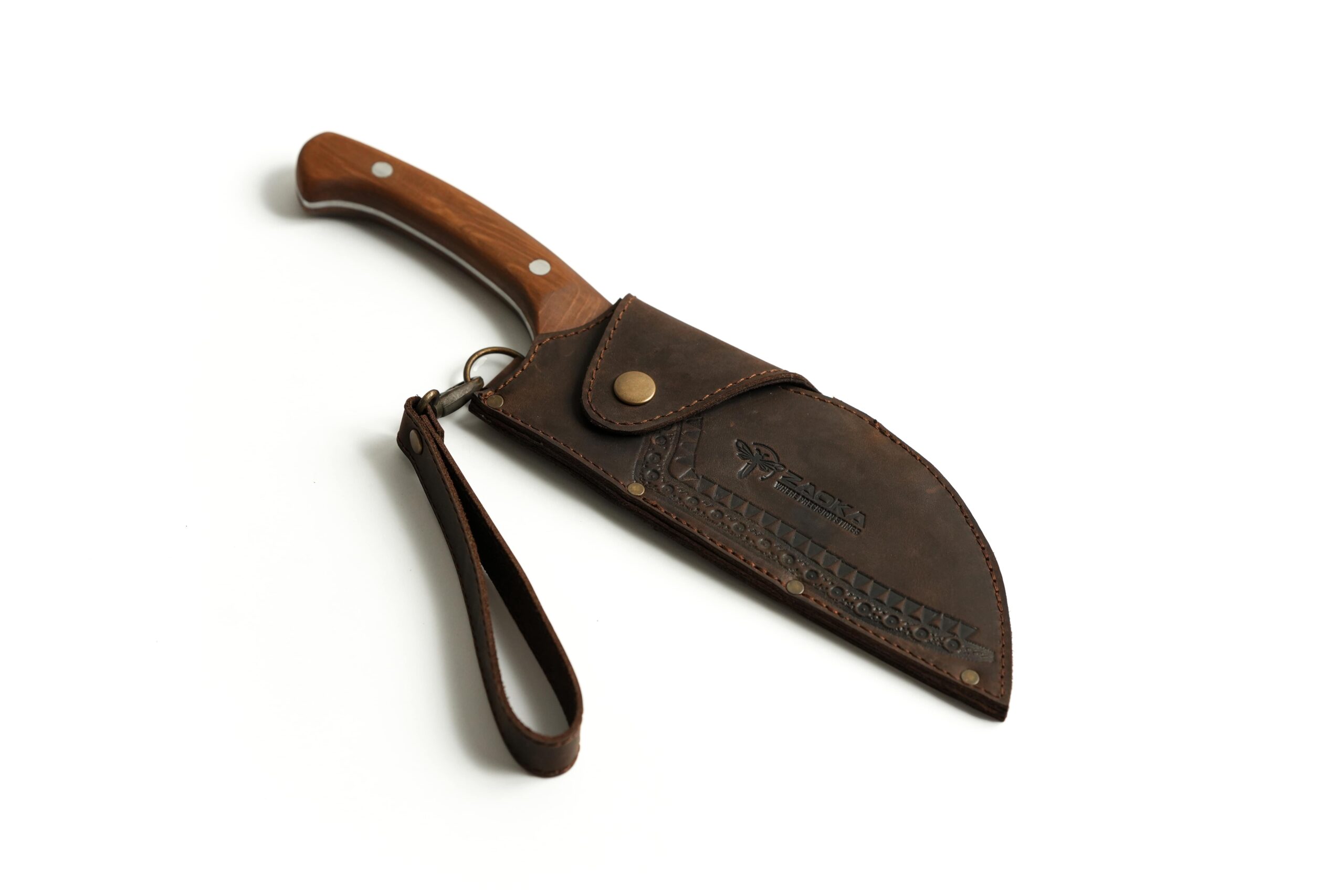 Zaoka Svarog leather sheath