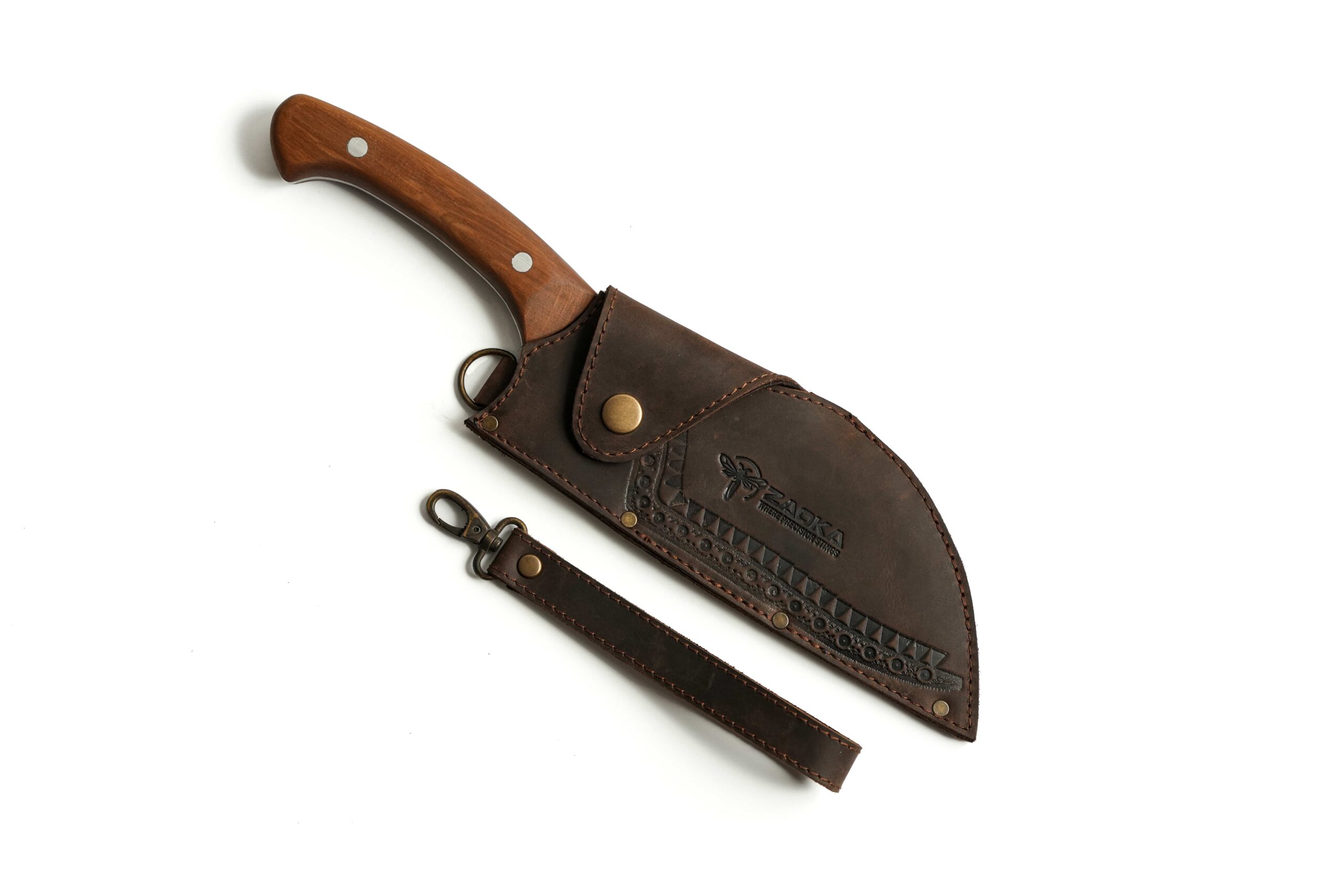 Zaoka Svarog leather sheath