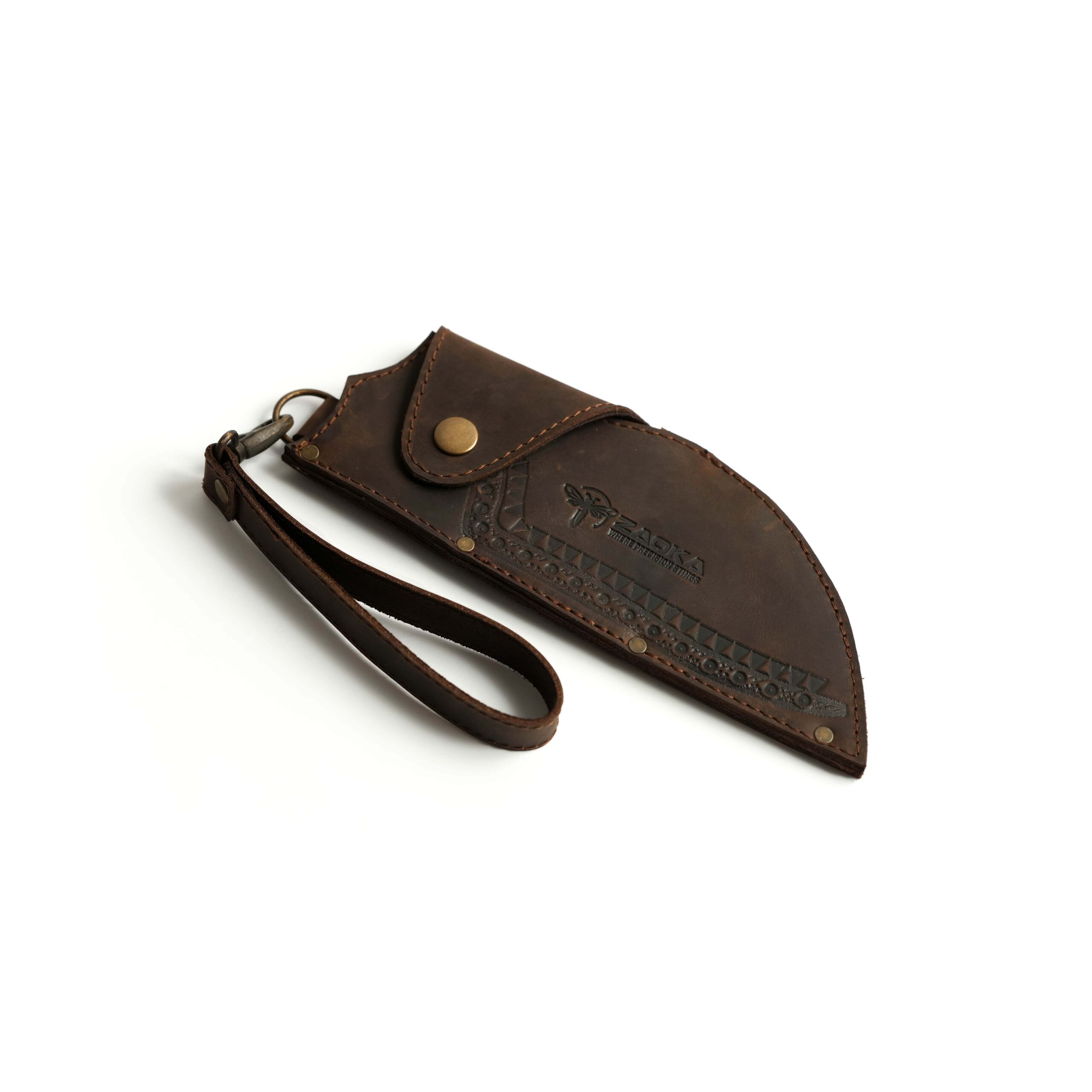 Zaoka Svarog leather sheath