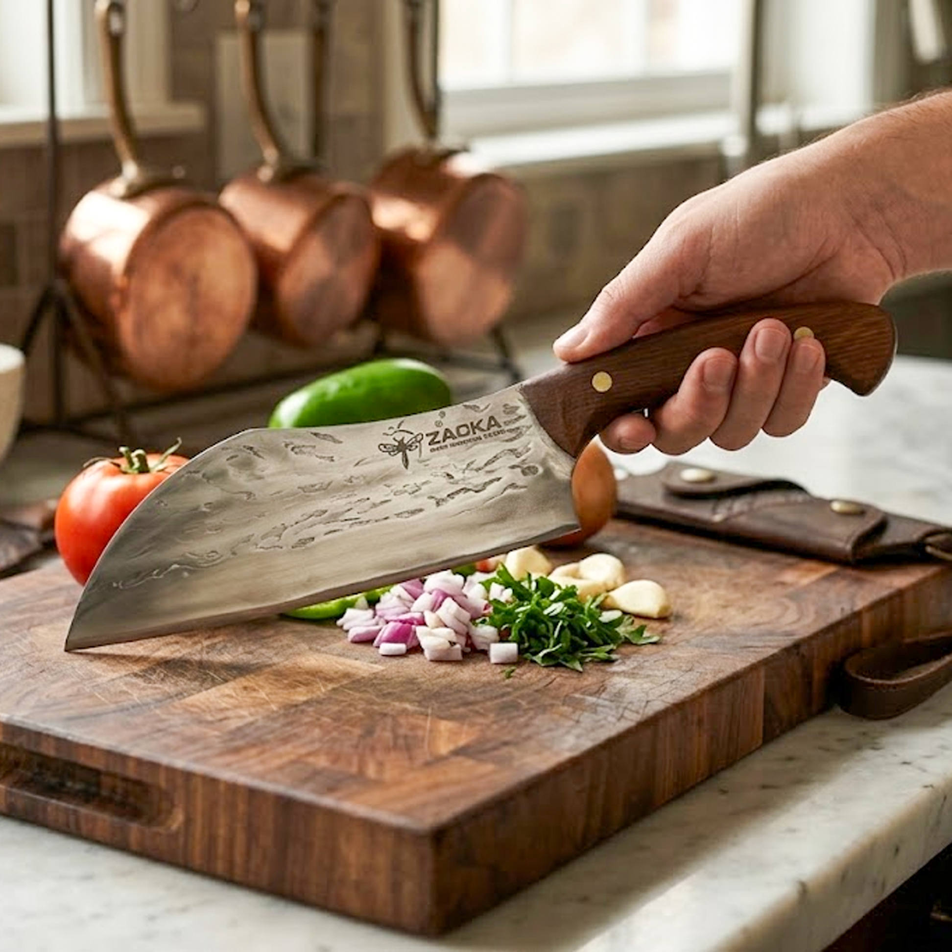Zaoka Svarog handmade kitchen knife